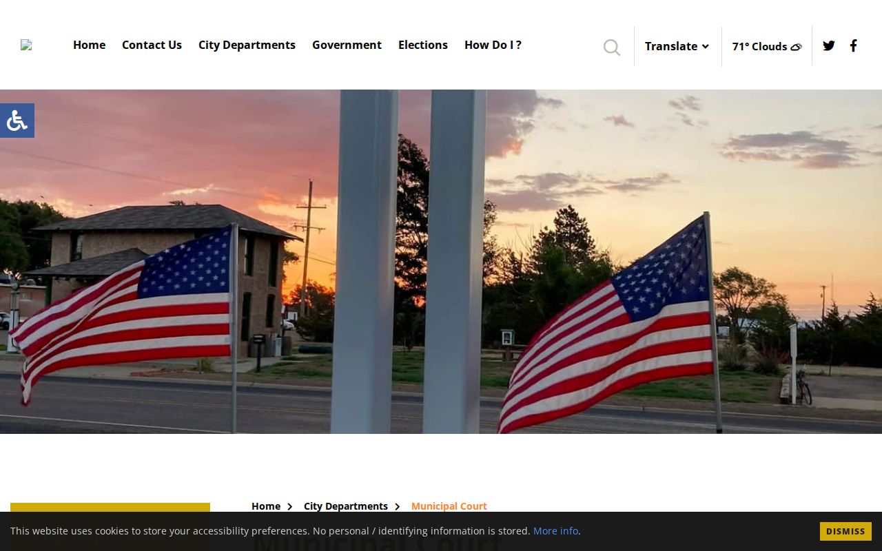 Vega municipal court listing for Oldham County municipal warrant records