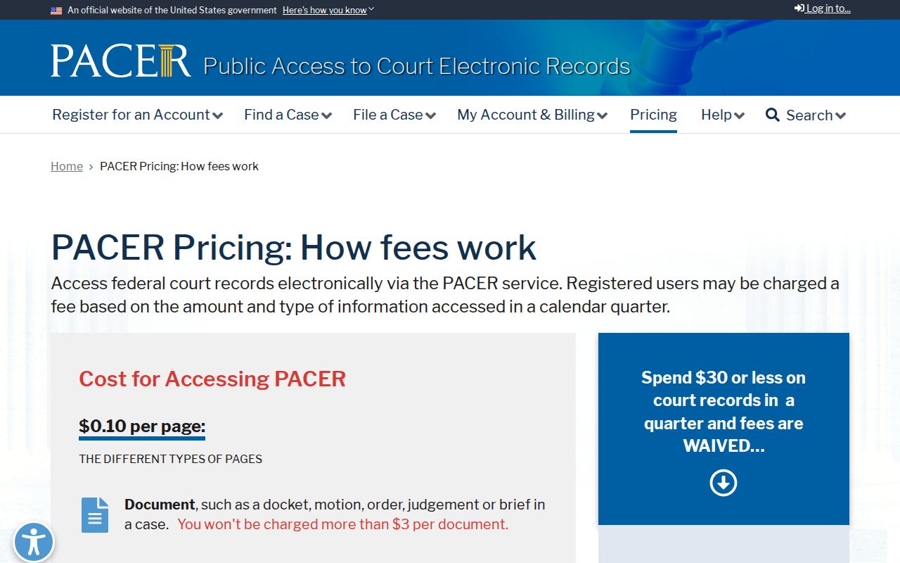 Federal docket access information relevant to Oldham County arrest warrant questions