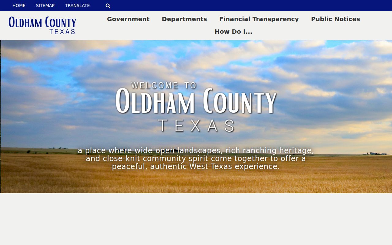 Oldham County courthouse and county warrant records contact context